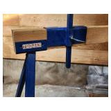 Trojan Collapsable Sawhorse with Board Feeder Rollers