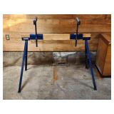 Trojan Collapsable Sawhorse with Board Feeder Rollers