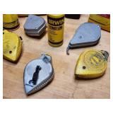 Construction Chaulk Line with Line Snapping Tools