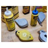 Construction Chaulk Line with Line Snapping Tools