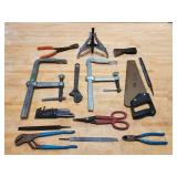 Assorted Garage Hand Tools