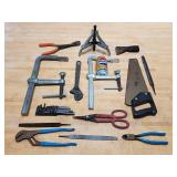 Assorted Garage Hand Tools