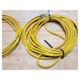 (2) Yellow Heavy Duty Extension Cords