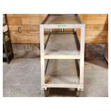 Rolling Aluminum Shop Cart