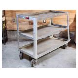 Rolling Aluminum Shop Cart