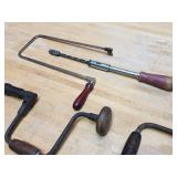 Assorted Vintage Hand Drills