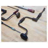Assorted Vintage Hand Drills