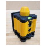 Yellow Lasermark Wizard Battery Operated Rotary Laser Level Horizontal Vertical Dual Beam