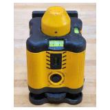 Yellow Lasermark Wizard Battery Operated Rotary Laser Level Horizontal Vertical Dual Beam