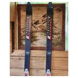 Pair of Adult Rossignol Down Hill Ski
