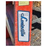 Louisville Red 4 ft 300 lb. Capacity Fiberglass Ladder
