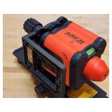 Red Lasermark Wizard Battery Operated Rotary Laser Level Horizontal Vertical Dual Beam