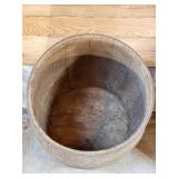 Vintage Wooden Barrel
