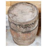 Vintage Wooden Barrel
