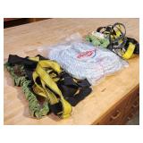 (2) Safety Harnesses and (1) Safety Rope