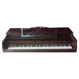 Vintage Gulbransen Upright Piano with Bench
