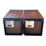LR - Pair of Vintage Harman-Kardon HK-50 Omnidirectional Loudspeaker Systems