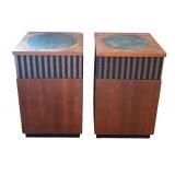 LR - Pair of Vintage Harman-Kardon HK-50 Omnidirectional Loudspeaker Systems