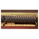 Vintage Gulbransen Upright Piano with Bench