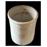 LR - Vintage Western Stoneware 20 Gallon Crock