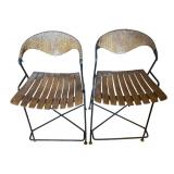 K - Set of 5 Vintage Arthur Umanoff Barstools