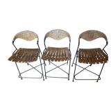 K - Set of 5 Vintage Arthur Umanoff Barstools