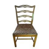 Vintage Dining Table with 5 Chairs and Leaves