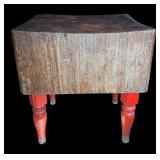 K - Vintage Butcher Block Table