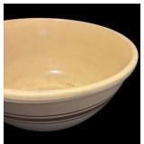 L - Extra Large Vintage Stoneware Mixing Bowl