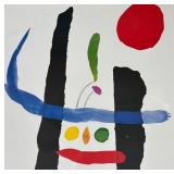 U - Joan Miro Print from the Congress-Lessing J. Rosenwald Collection