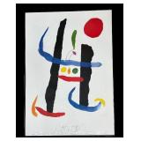 U - Joan Miro Print from the Congress-Lessing J. Rosenwald Collection