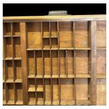 L - Vintage Wooden Printer