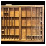 L - Vintage Wooden Printer