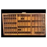 L - Vintage Wooden Printer