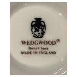 K - Vintage Wedgwood Amherst Bone China Serving Set with Platters, Bowls, Sugar and Creamer