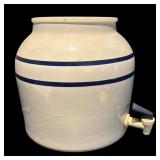 Ceramic Beverage Dispenser Crock with Spigot