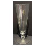 L - Vintage Tall Clear Glass Stemware