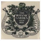 L - Portmeirion The Botanic Garden Ceramic Tableware Set with Pitcher, Platter, Salt & Pepper Shakers, and Cutting Board