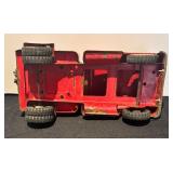L - Vintage Standard Metal Toy Tow Truck