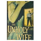 K - Vintage The Unholy Wife Promotional Movie Poster