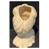L - Vintage Lady Head Vase