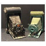 L - Pair of Vintage Agfa and Kodak Cameras