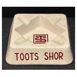 L - Set of 4 Vintage Advertising Ashtrays Including Cognac Roy and Cinzano