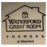 K - Waterford Great Room Formosa Ceramic Pitcher with Floral Design