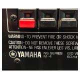 K - Yamaha Natural Sound Stereo Power Amplifier M-4 NS Series