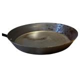K - Extra Large 46-Inch Vintage Metal Pan with Long Handle