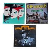 LR - Set of 3 Kid Creole and the Coconuts Vinyl Record Albums