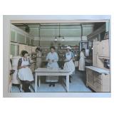 K - Baking Day Vintage Style Print