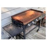 Y - Blackstone 1554 Outdoor Flat Top Gas Grill Griddle