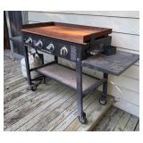 Y - Blackstone 1554 Outdoor Flat Top Gas Grill Griddle